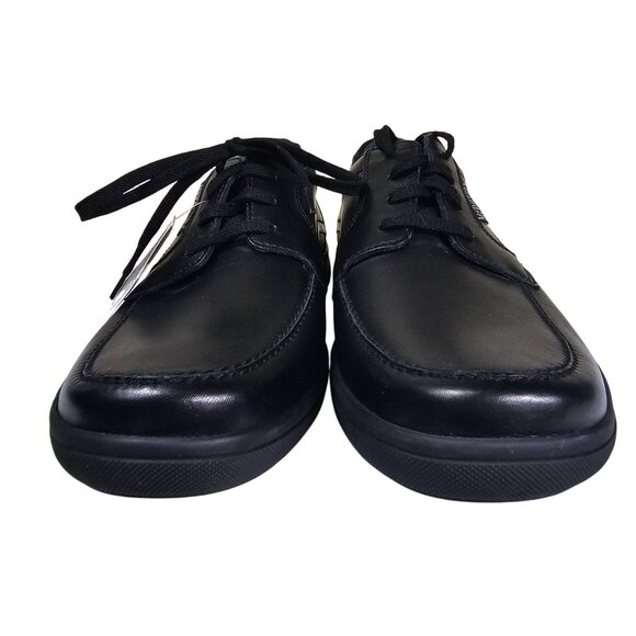 Mephisto Agazio Oxford Shoes Mens 7 US Black Leather Lace Up Air Jet Comfort - Picture 2 of 11